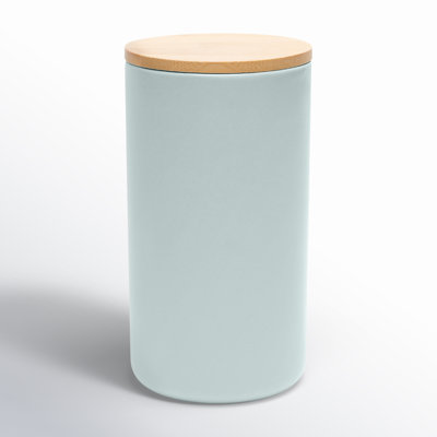 Janelle Ceramic Treat Jar With Twist On Lid
