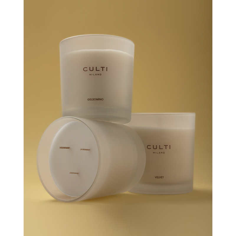 White Vase Candle - 270G, 19.4 oz Jar
