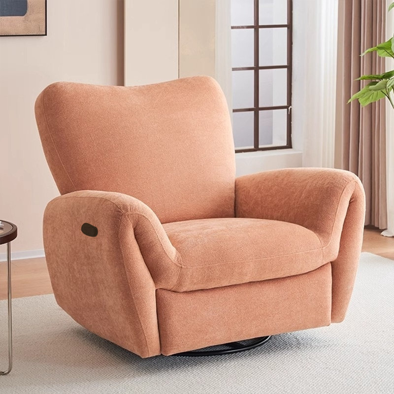 Ergonomically adjustable comfortable recliner, Pink