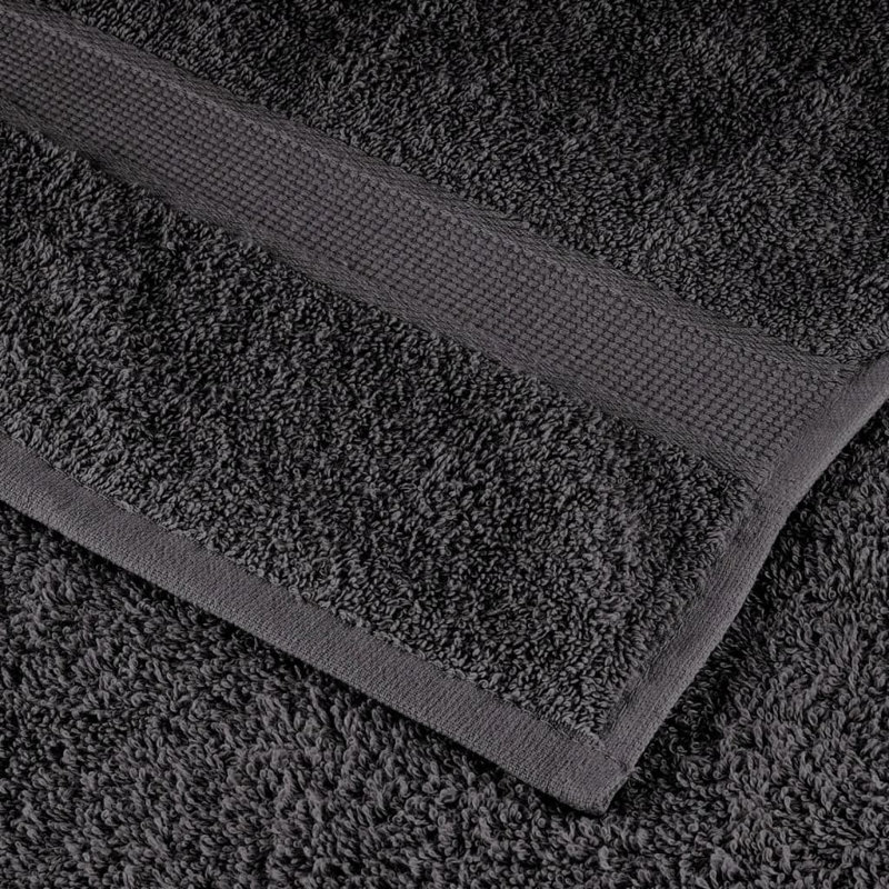 Neyan 100% Cotton Hand Towel, Anthracite, 200cm L x 100cm W