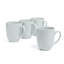 over&back Coupe Semi-Matte Hand-Finished Stoneware Mugs-99312906