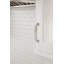 Poignée d'armoire Franklin centre à centre en nickel satiné 3-3 / 4 pouces (96 mm) - paquet de 10-111778544-111778541