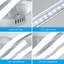 Curved 52cm 3-Light LED Ceiling Lamp