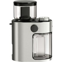 AICOOK Conical Burr Coffee Grinder, Over 40 Precise Grind Setting for  Espresso, Easy Cleaning, Stainless Steel, Black 