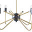 Lustre en métal 6 lumières