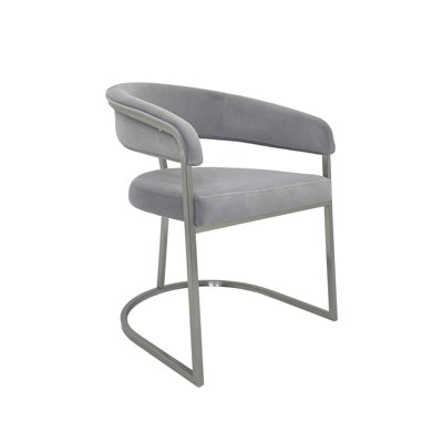 Dining Chair With Velvet Seat