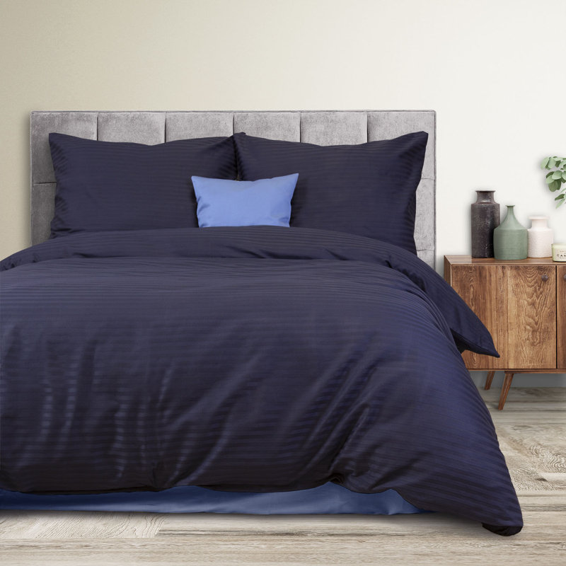 Cotton Duvet Cover Set with Pillow Shams Included