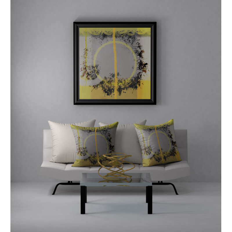 Reversible Throw Pillow, 24" x 24"