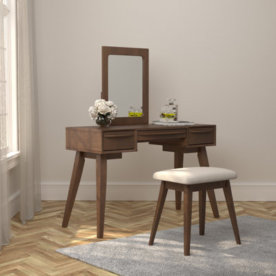 Ensemble coiffeuse et tabouret Joondalup