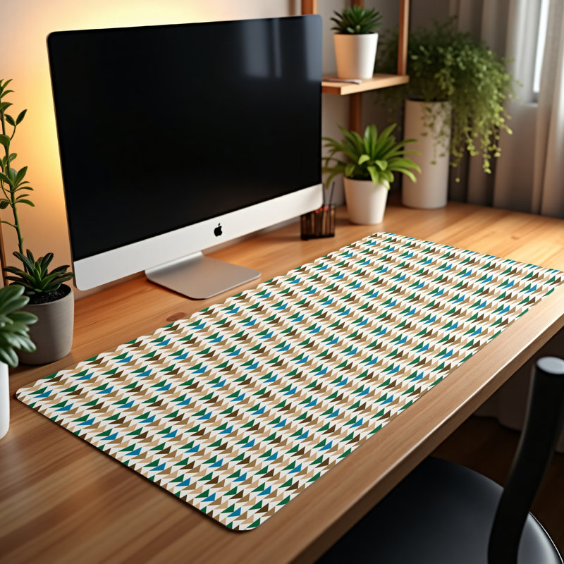Polyester Desk Pad, 31.5x15.5