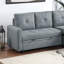 Canapé modulaire convertible en Polyfiber