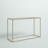 Kressley 48'' Stone Top Console Table