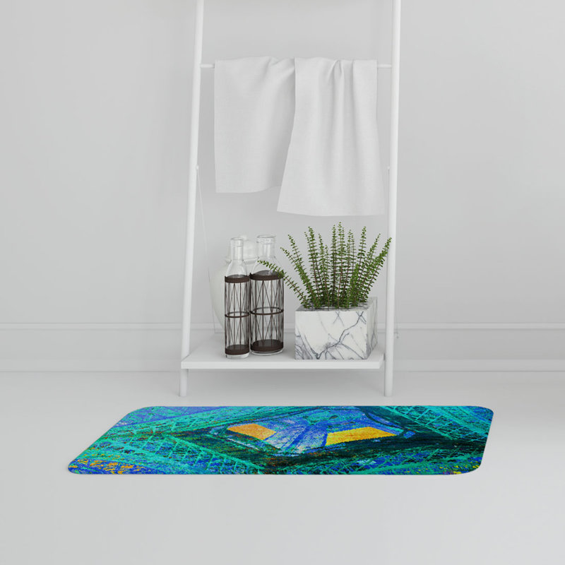 Persinger Memory Foam Non-Slip Bath Mat