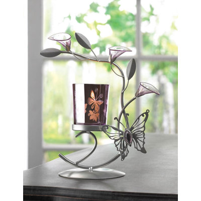Porte-bougie papillon papillon