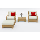Leveb Outdoor 4 - Piece Conversation Set