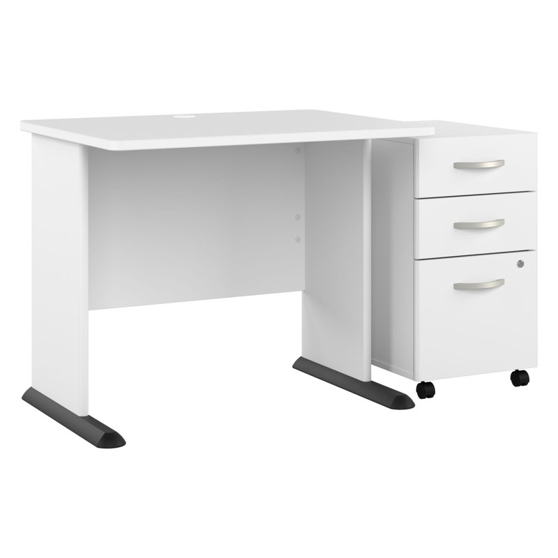Ensemble de bureau d'ordinateur Studio A, Blanc