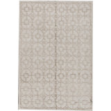 Geometric Area Rug in Beige