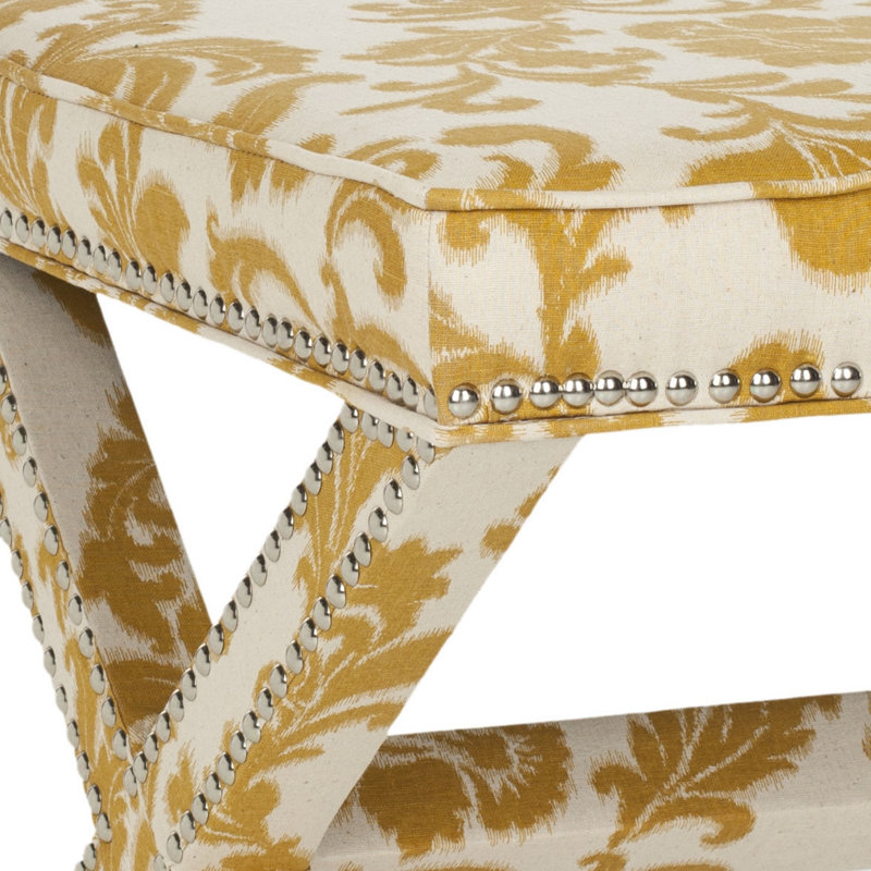 Banc en bois massif Keldah, Maïs