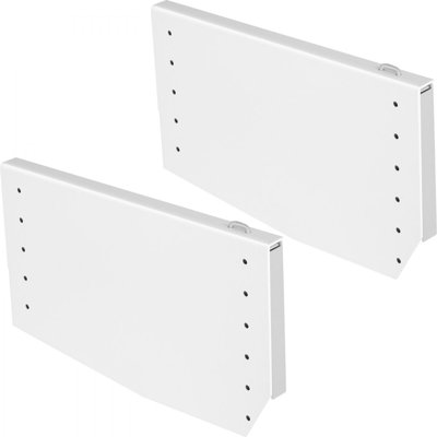 Murphy Mounting Wall Springs Mechanism Heavy Duty Support Hardware DIY Kit for King Queen Bed (Vertical), White