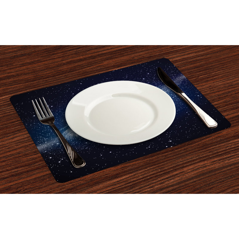 Polyester Abstract Rectangle Placemat