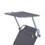 Chaise longue d'extérieur, chaise longue pliante réglable-1322323541