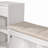All-in-One Entryway Storage Bench with Cushion, Compartments, Drawers & Open Shelves, Storage Bench for Hallway, Mudroom, Living Room-128979412