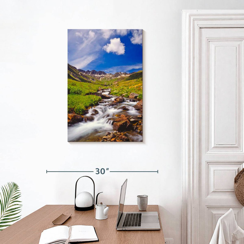 Alvord Alpine Meadow Stream, H 30 po x l 20 po