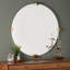 Aubrey Round Beveled Mirror-580705180