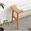 Ensemble de table et chaises design en chêne naturel, convenant à la salle à manger, à la chambre à coucher et à la salle de bain (blanc)-1298187480