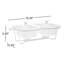 Natura Rectangle Double Baker with Lid