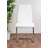 Eubanks High Gloss 4 Seat Rectangular Dining Table Set with Faux Leather Upholstered Dining Chairs-1355327181