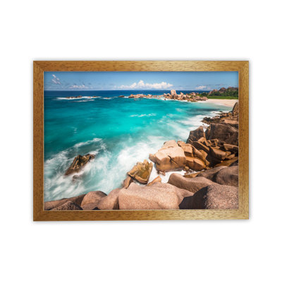 Secret Beach Landscape 1 Piece Wall Art on Canvas