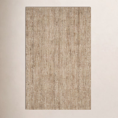 Alda Natural Ivory Hand-Woven Jute Rug