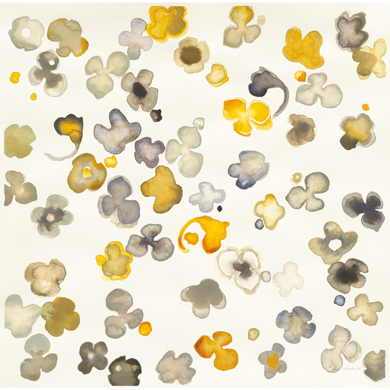 Randomly II by Shirley Novak - Wrapped Canvas Painting, 81cm H x 122cm W x 3.8cm D