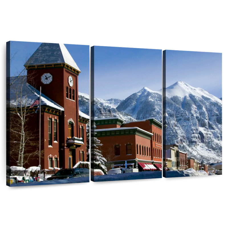 Nicci Telluride, Colorado, hiver, H 36 po x l 57 po