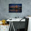 «Cleveland At Night» par Rick Berk, art mural sur toile
