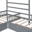 Lit plateforme House avec trois tiroirs de rangement-1270044199