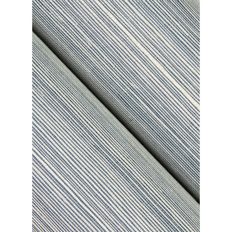 Papier peint en sisal Kenter, Bleu sarcelle