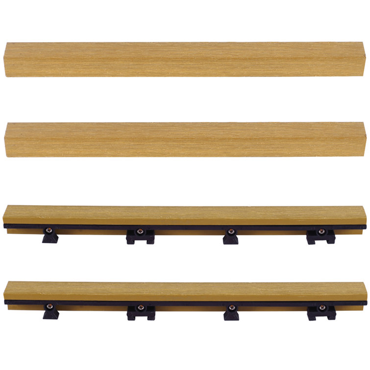 12" x 1" Composite Interlocking Deck Side Trim
