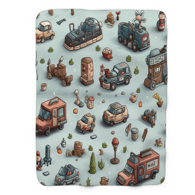 Compact cars - 1 Piece Premium Blanket