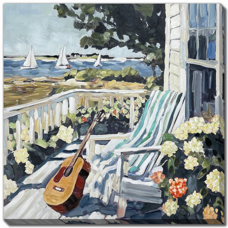 «Harbor Haven II», art mural sur toile