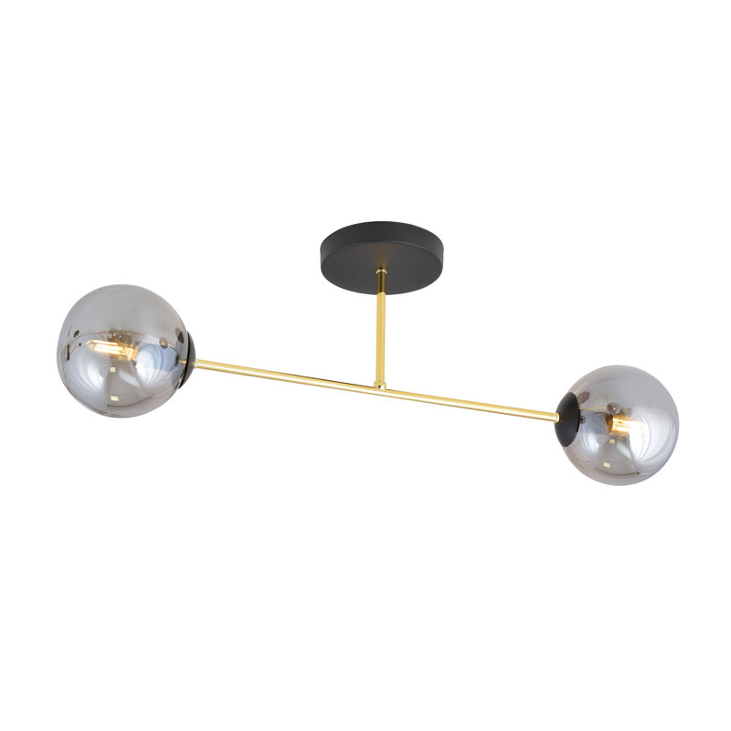 Wittrock 2 - Light Chandelier, Black, Grey