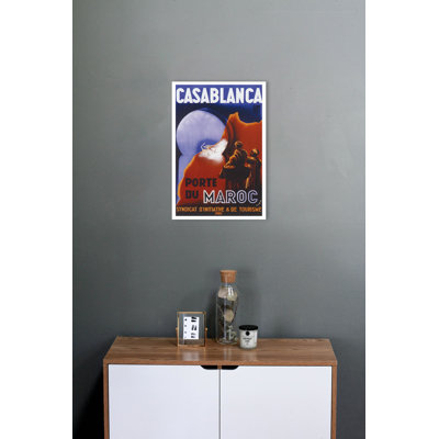 «Casablanca Travel» par Publicité sur toile tendue