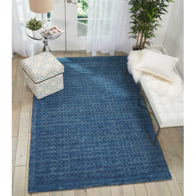 Gambrills Wool Checkered Indoor Rug