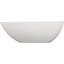 Baignoire autoportante de 67 po à surface solide, baignoire autoportante en résine d'ingénierie de luxe avec trop-plein et bonde escamotable pour salle de bain contemporaine, blanc mat