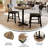 Round Commercial Seamless Surface Tabletop with Table Height Crisscross Base-92816178-86709274