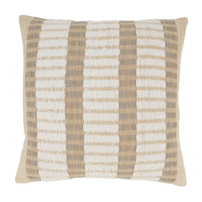 Anara Geometric Cotton Throw Pillow