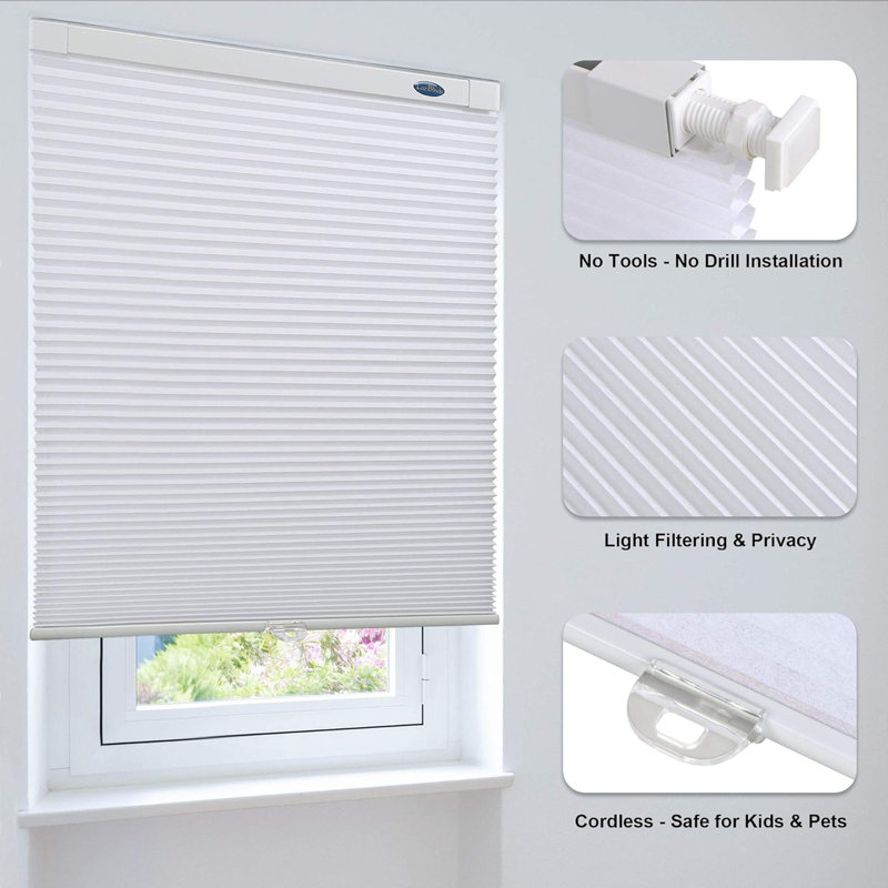 Store alvéolaire obscurcissant, Rectangle 2 pi 2 po x 4 pi
