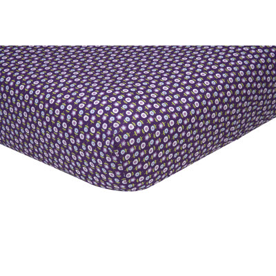 Drap pour lit de bébé à plat floral Yuvaan