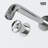 Cass 3" H Two Handle WaterSense Wall Mount Bathroom Faucet-61598636